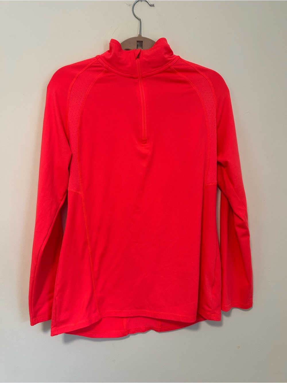 Champion Women's Neon Pink Quarter-Zip Pullover Jacket